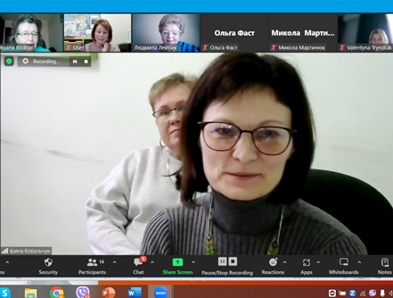 Виступ викладача Ірини Ковальчук